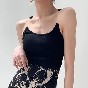 Invisible Straps Top